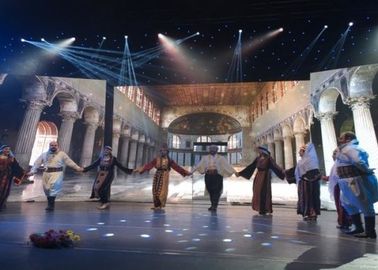 পিচ 3.91 মিমি অ্যাডভারটাইজিং স্টেজ এলইডি স্ক্রিন সম্পূর্ণ রঙ&gt; 100000 ঘন্টা জীবনকাল