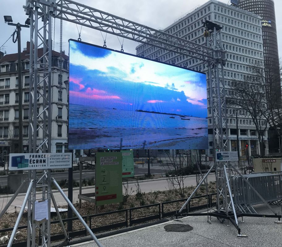 200 - 800W আউটডোর স্টেজ এলইডি ভিডিও ওয়াল, ভাড়া LED ডিসপ্লে স্ক্রিন P3.91